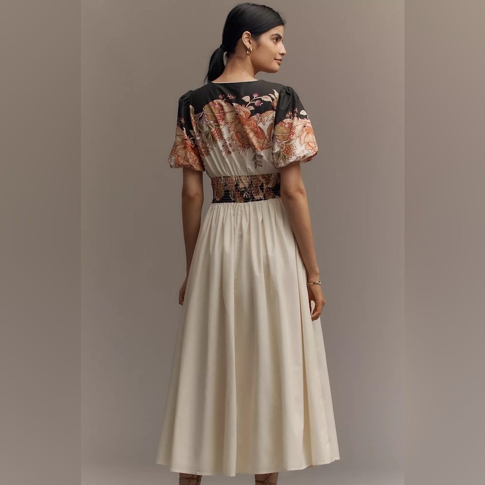Anthropologie Katerina Button-Front Dress Sz M NWT - Picture 2 of 6